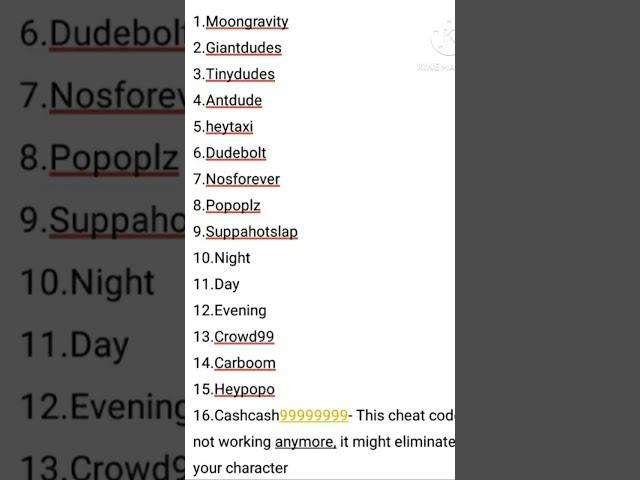 All cheat code in dude theft wars #shorts #shortvideo #viral #gaming