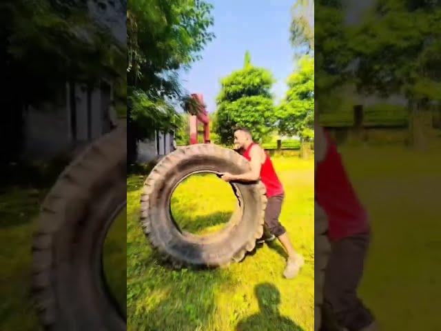 Body Workout With all weightest tyre @DarbhangaWushu  #wushu #mixedmartialarts #trending #mma