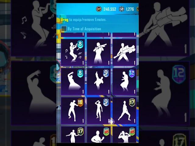 All PUBG Emotes 