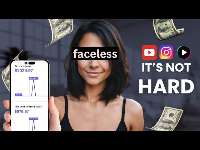 How to make your first $1000 online with Faceless Digital Marketing (copy this)