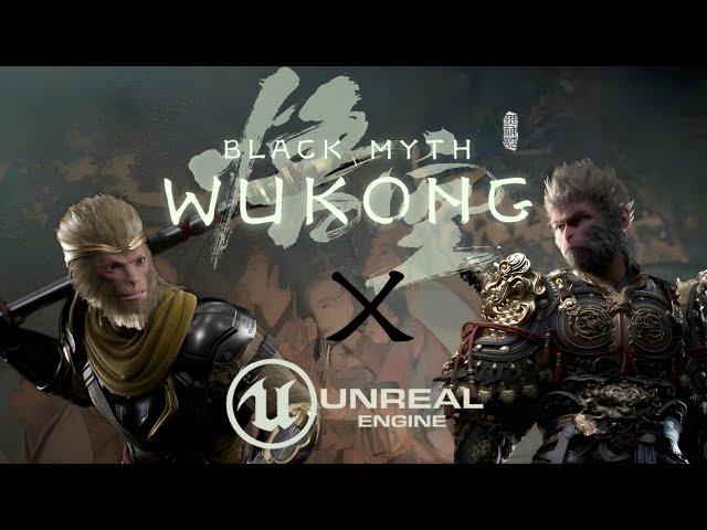 Black Myth Wukong REMAKE in Unreal Engine 5 using Motion Matching | Gameplay Showcase Part 2