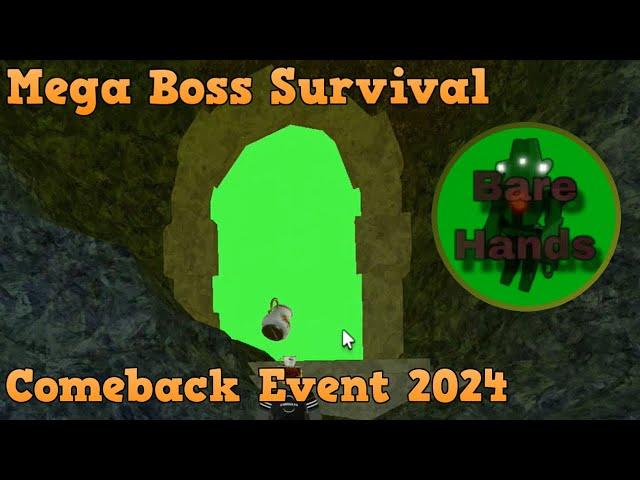 [EVENT] How to get the Chreno Alpha Jaeger in Mega Boss Survival Comeback Event 2024! (Roblox)