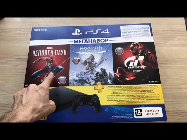 PS 4 Slim распаковка!