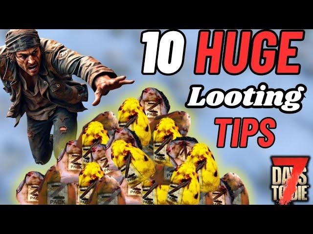 Hidden loot locations you won't believe! 7 days to die 1.2.