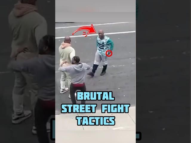 Brutal Street Fight Tactics – Defend & Counterattack. #fyp #boxing #kravmaga #martialarts #fighter