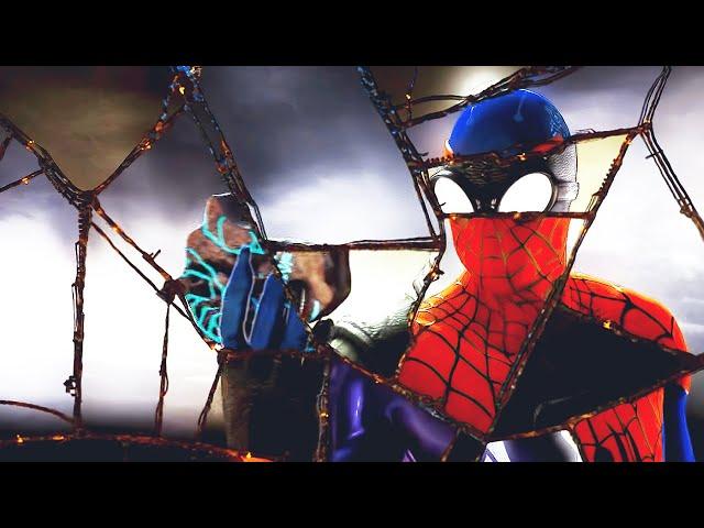 2099 НУАР УЛЬТИМЕЙТ ПАУКИ Володя играет в Человек Паук Разбитые Миры Spider Man Shattered Dimensions