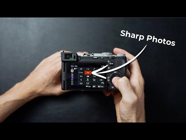 How To Setup Your New Camera For Sharp Photos