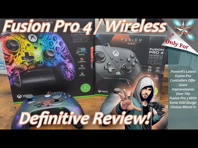 PowerA Fusion Pro 4 & Fusion Pro Wireless Review - Solid But Odd