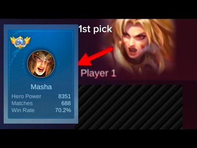 I Finally Faced Top Global Masha! | Mobile Legends!