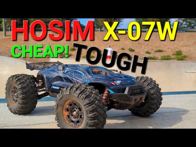 Hosim 1:10 BRUSHLESS X-07W INCREDIBLE DURABILITY for CHEAP!