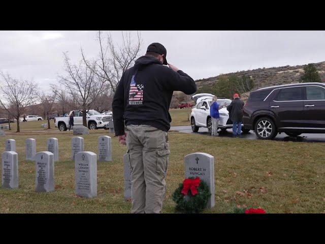 Paying respect to those who paid for our freedom, one wreath at a time