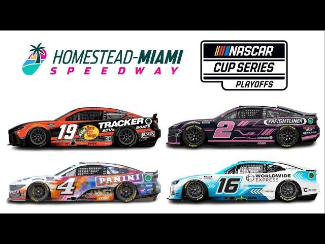 NASCAR Cup Series Paint Scheme Preview for Homestead Miami