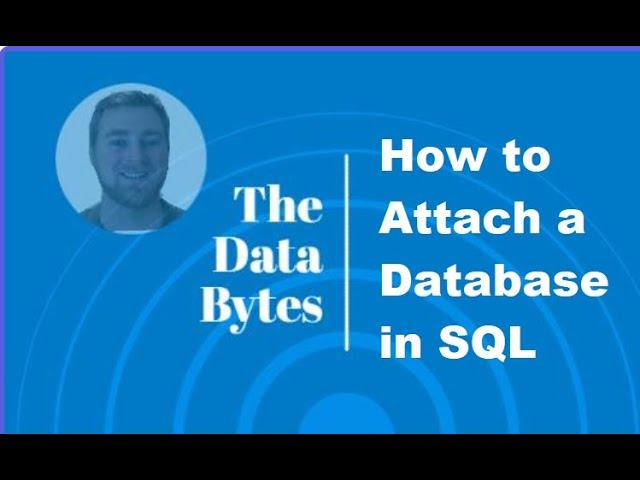 How to Attach Databases in SQL Server!