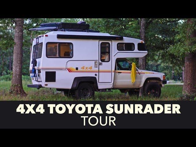 Rare 4x4 Toyota Sunrader Tour | Fully Redone Camper