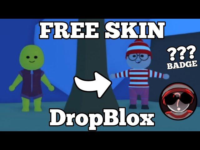 DropBlox HOW TO get FREE SKIN WHERE'S WALLY + ??? Badge