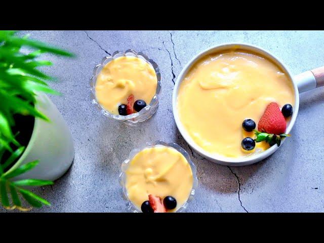 Vanilla Custard Recipe With Custard Powder