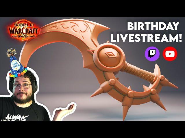 Birthday Livestream! World of Warcraft Fan Art - Xal'atath, Blade of the Black Empire