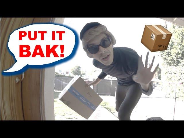 A Day in the Life of a PACKAGE THIEF   (NOT FOR PACKAGE ORDERERS)