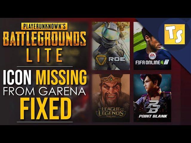 How to Fix Missing PUBG PC Lite Icon from Garena 