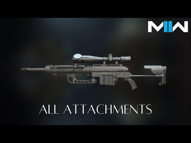 Modern Warfare 2 CheyTac M200 Intervention Gunsmith All Attachments