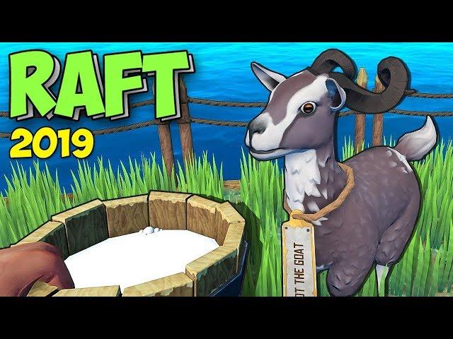 ПОЙМАТЬ И ПРИРУЧИТЬ КОЗЛА ЛЕГКО - ВЫЖИВАНИЕ НА ПЛОТУ - Raft #11