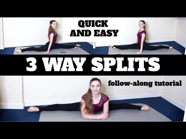 How to do 3 Way Splits: Quick, Easy, and Effective Follow-Along Tutorial