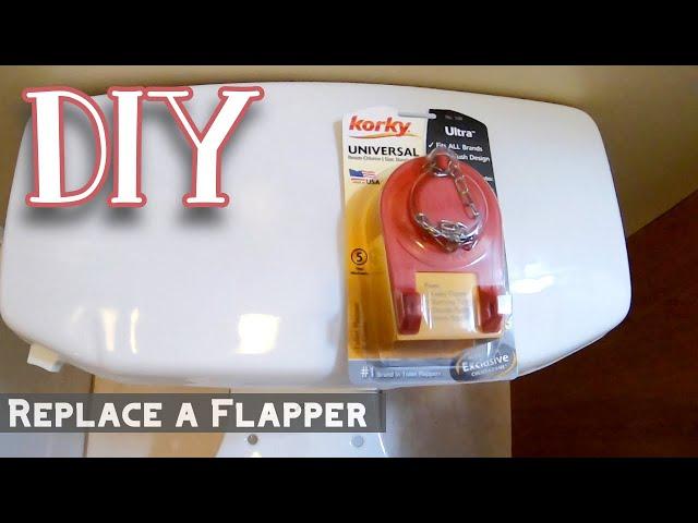 How to Replace a Toilet Flapper - Plumbing Tips - Korky Universal Ultra