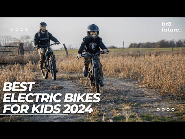 Best Electric Bikes for Kids 2024 ‍️ 5 Best Electric Bikes for Kids