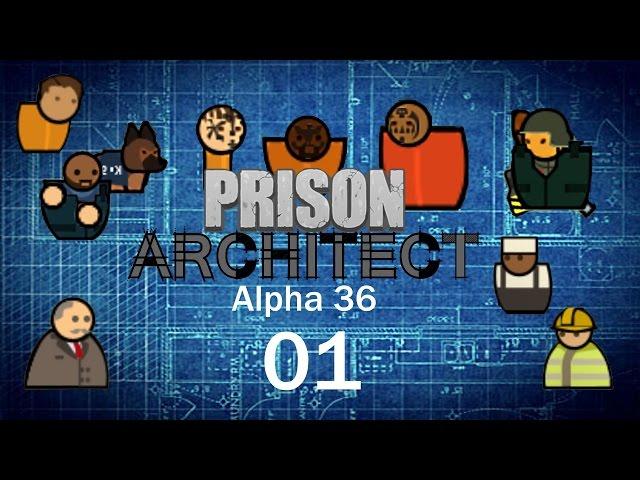 Kitchen Fire | Prison Architect Alpha 36 | Episode 1