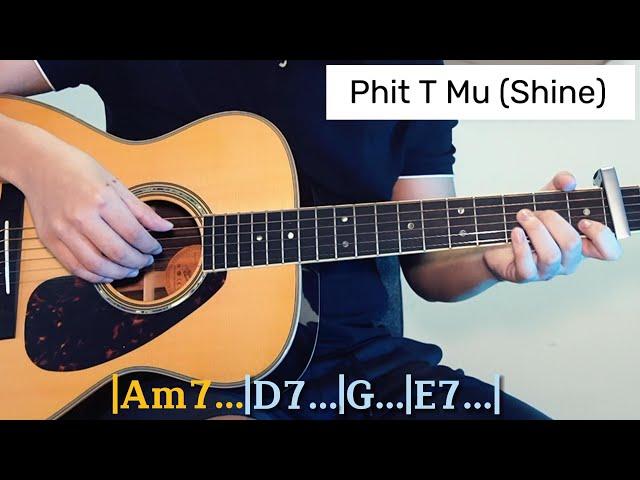 Shine - ဖြစ်တည်မှု (Easy Plucking Guitar Play-through)