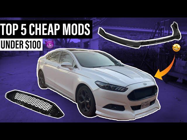 TOP 5 CHEAP MODS for YOUR Fusion!