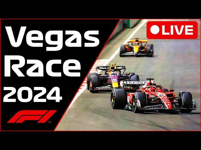 F1 LIVE - Las Vegas GP RACE - Commentary + Live Timing