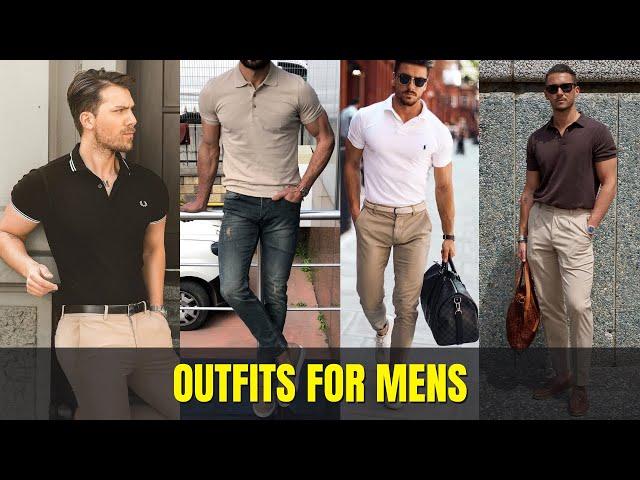 How To Wear Polo Shirt | Polo Outfits For Men | Men’s Outfit Ideas 2022