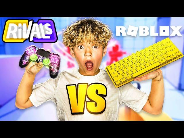 Roblox Rivals Keyboard & Mouse VS Controller (2X AIM ASSIST) *NEW MAP*