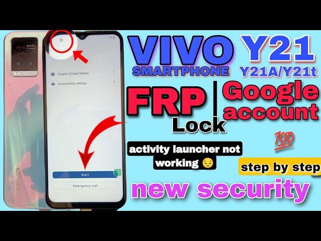 Vivo Y21 Google Account Bypass||Vivo Y21/Y21A/Y21T Frp Bypass  2024 | NEW Security || new update