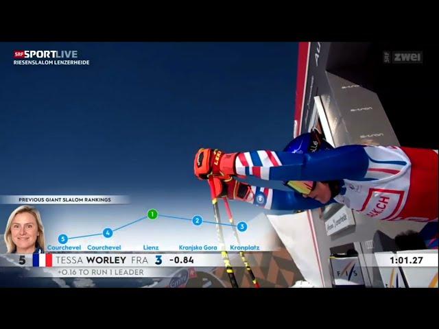 Tessa Worley - 1. Platz - Riesenslalom Lenzerheide 2022