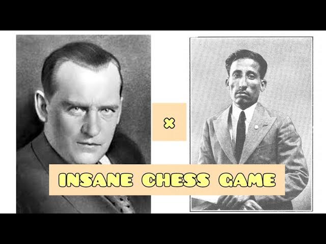 Insane Chess Game | Mir Sultan Khan Vs Alexander Alekhine