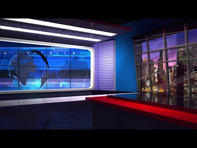 news tv studio set 16 virtual green screen background loop bpgcc5 m  D 1