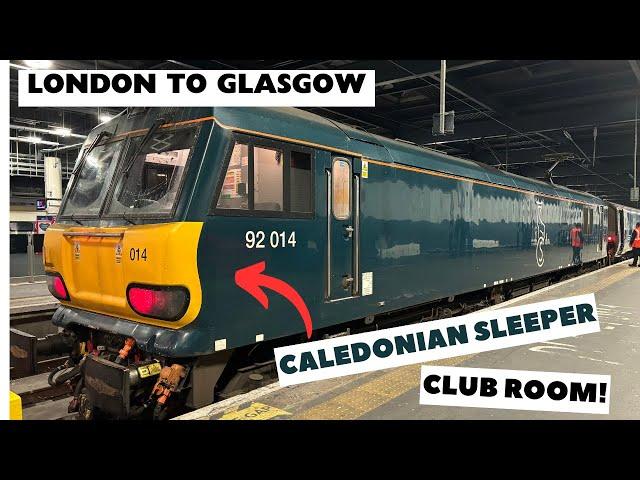 Is This the BEST Sleeper Train in the UK? Caledonian Club Room Review!