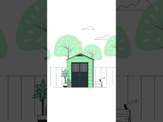 2D Animation. Fake 3D Rotation. After Effects #2danimation #aftereffects #motiondesign