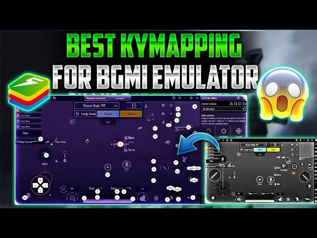 BGMI Best Keymapping And Control For Beginner | Bluestack 5/MSI Best Keymapping Setting For BGMI