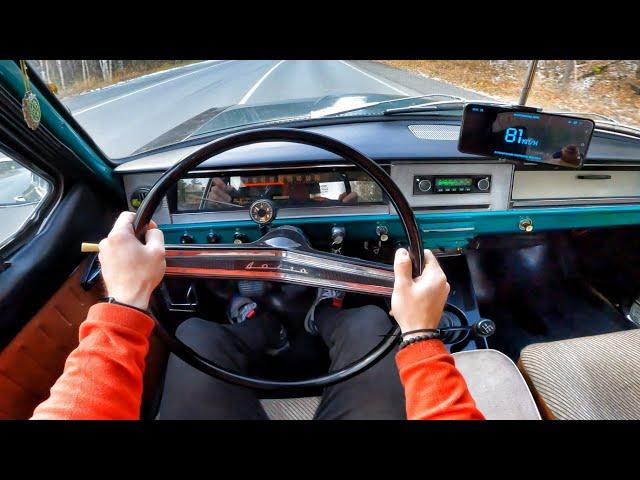 1973 GAZ 24 Volga 2.4 MT - POV TEST DRIVE