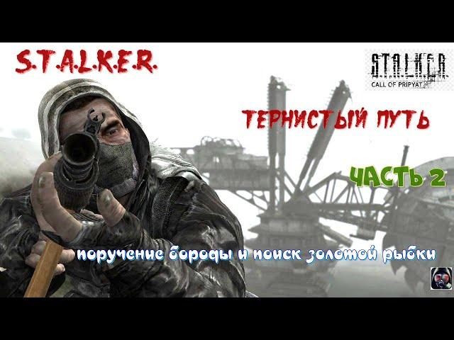 #S.T.A.L.K.E.R. Тернистый путь#прохождение чачть 2 #поручение бороды и поиск золотой рыбки