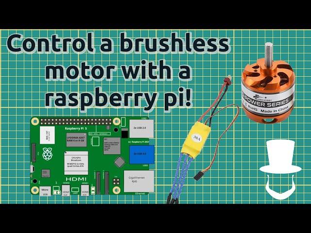 How to Control a Brushless Motor with a Raspberry Pi 5