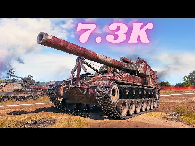 T92 HMC  7.3K Damage Arty World of Tanks Gameplay (4K)