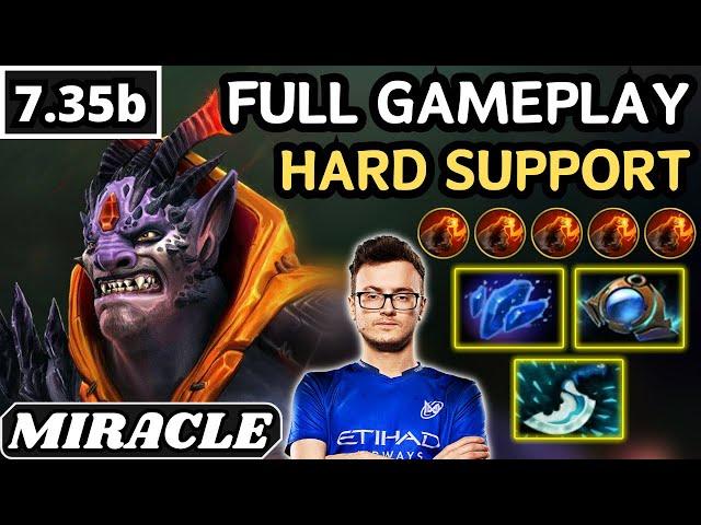 7.35b - Miracle LION Hard Support Gameplay - Dota 2 Full Match Gameplay