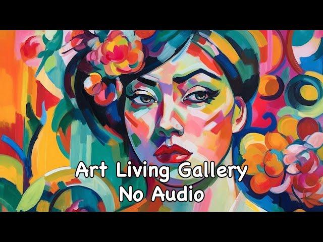 TV Wall Art Slideshow | Vibrant Fauvism Art: A Colorful Journey into Abstract Masterpieces(No Sound)