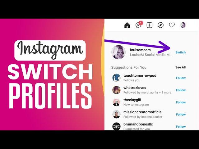 How To Login Multiple Accounts On Instagram Desktop (2024) Easy Tutorial