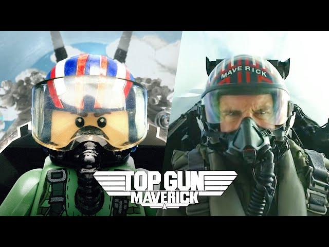 Top Gun: Maverick  - Official Trailer in LEGO - Side by Side Version
