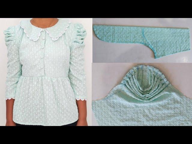 stylish cotton top cutting and stitching very easy method